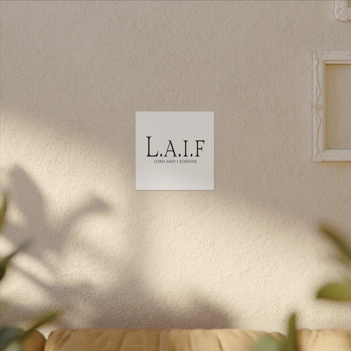L.A.I.F LORDANDI Matte Canvas, Stretched, 0.75"