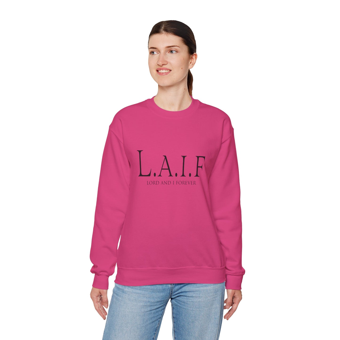 L.A.I.F Unisex Heavy Blend™ Crewneck Sweatshirt