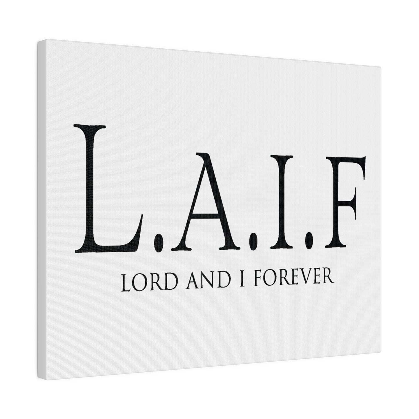 L.A.I.F LORDANDI Matte Canvas, Stretched, 0.75"