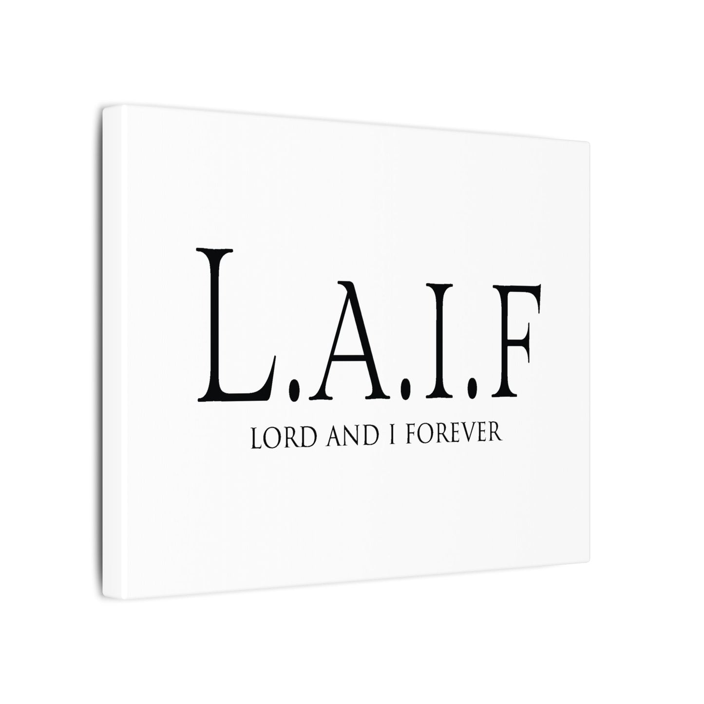 L.A.I.F LORDANDI Matte Canvas, Stretched, 0.75"