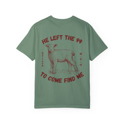 He Left the 99 Men’s T-Shirt