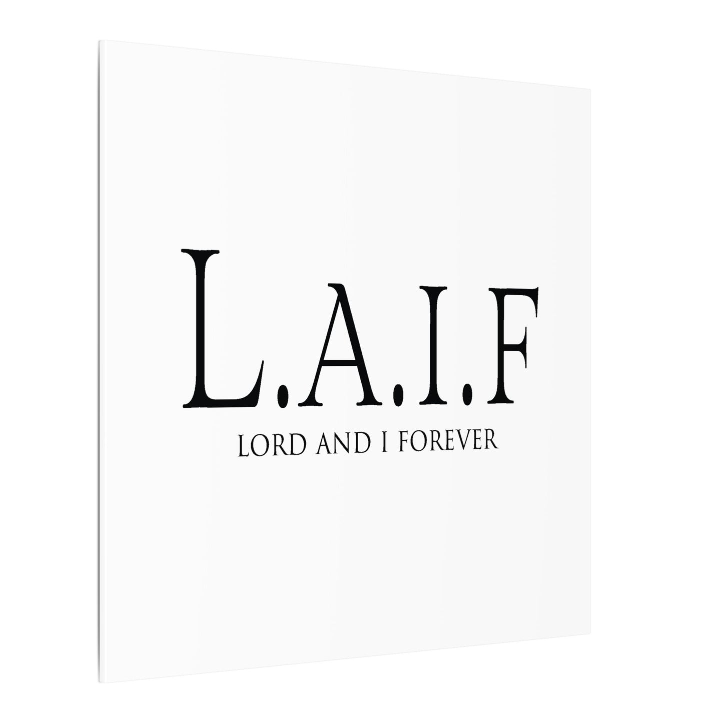 L.A.I.F LORDANDI Matte Canvas, Stretched, 0.75"