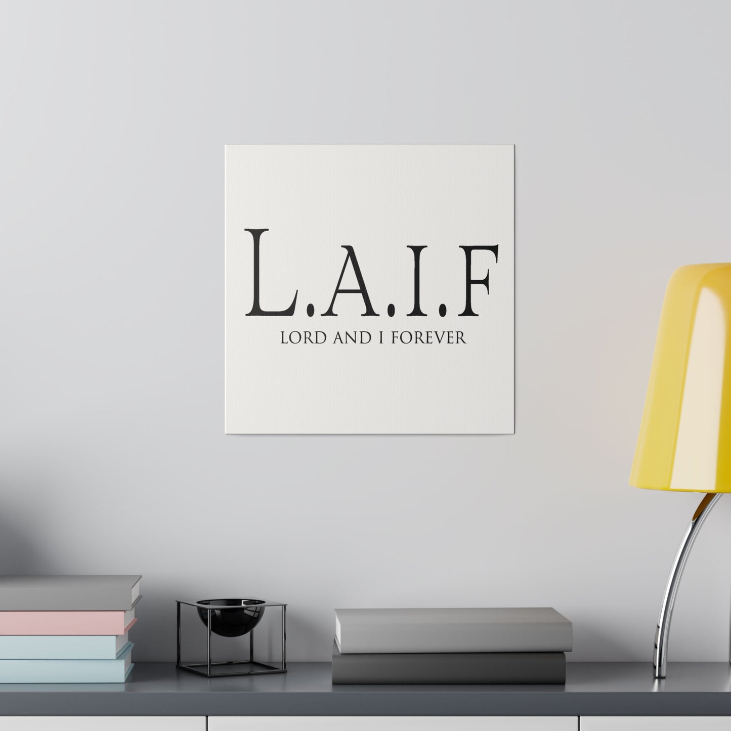 L.A.I.F LORDANDI Matte Canvas, Stretched, 0.75"