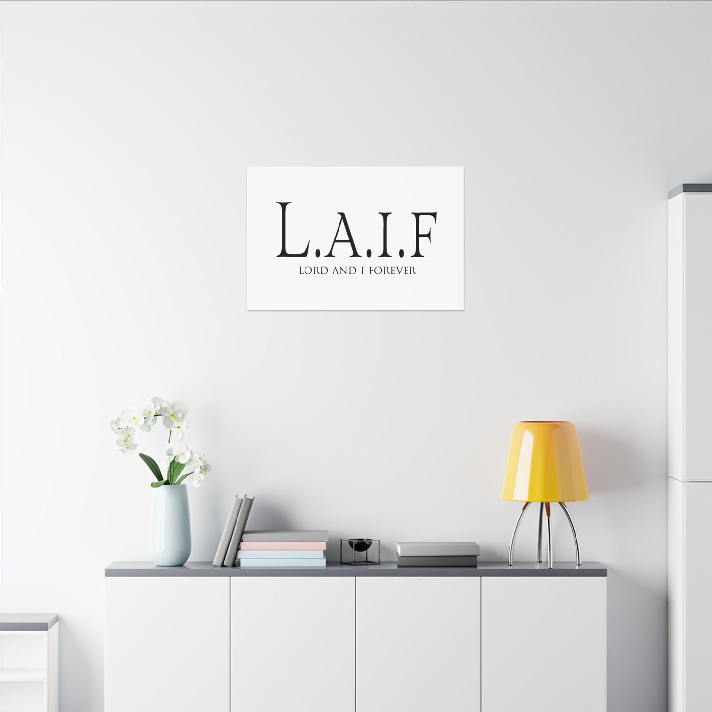 L.A.I.F LORDANDI Matte Canvas, Stretched, 0.75"