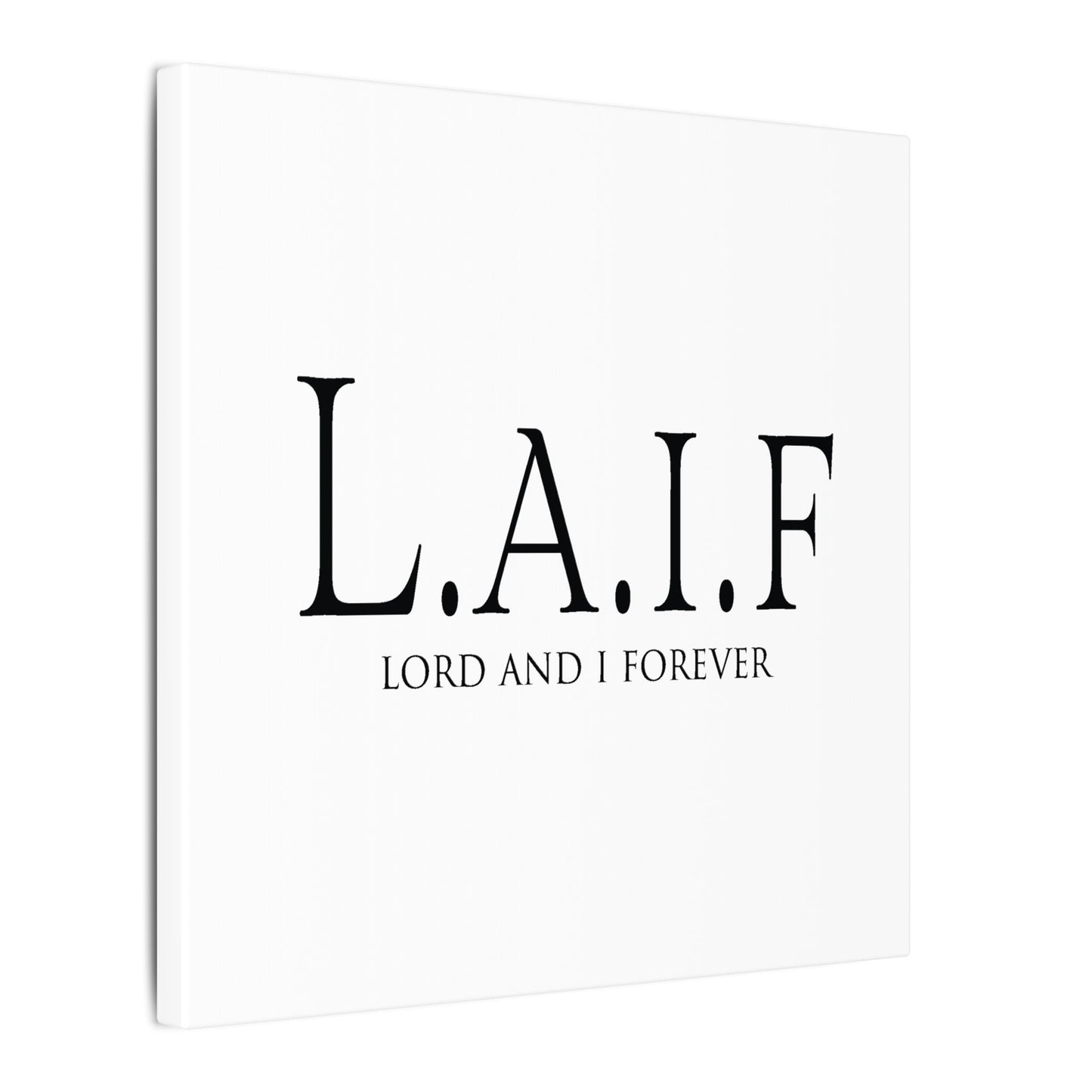 L.A.I.F LORDANDI Matte Canvas, Stretched, 0.75"