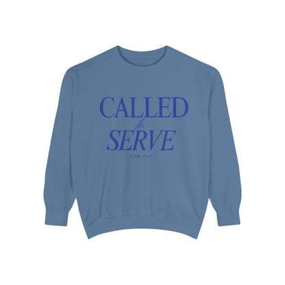 Called to Serve Sweatshirt — Christian Faith Crewneck
