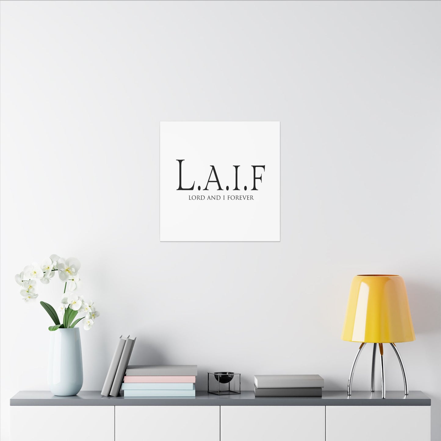 L.A.I.F LORDANDI Matte Canvas, Stretched, 0.75"