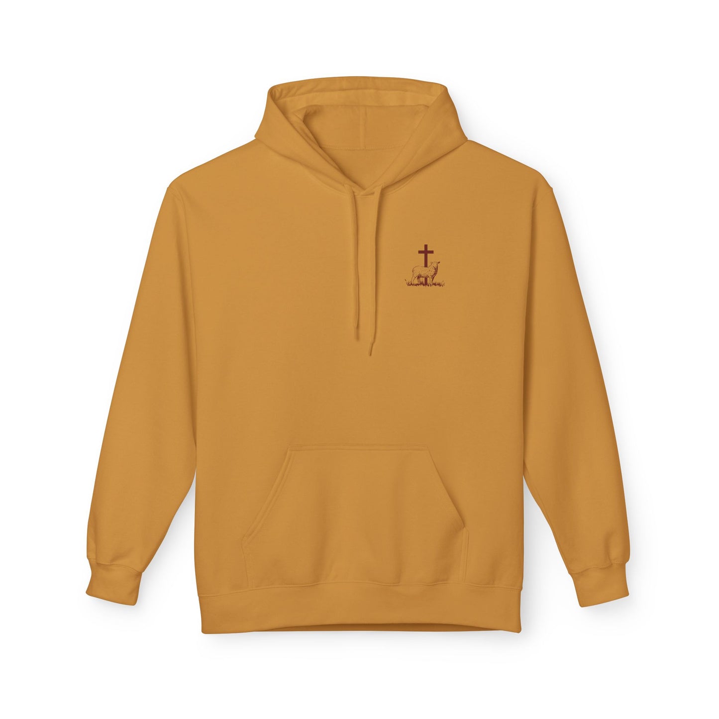 Shepherd & Lamb Hoodie — "He Left the 99 to Come Find Me" Christian Faith Pullover