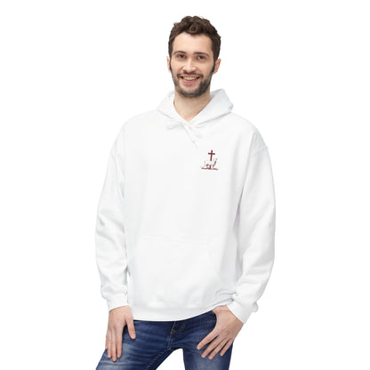 Shepherd & Lamb Hoodie — "He Left the 99 to Come Find Me" Christian Faith Pullover
