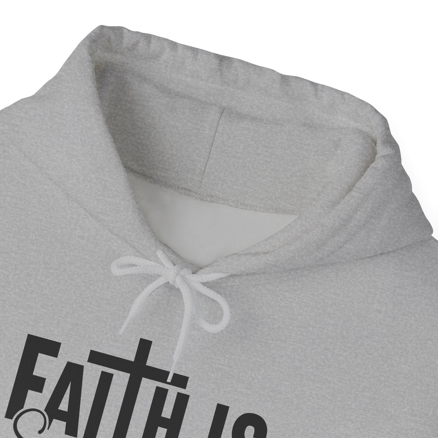 Faith Is Essential Hoodie – Inspirational Christian Pullover