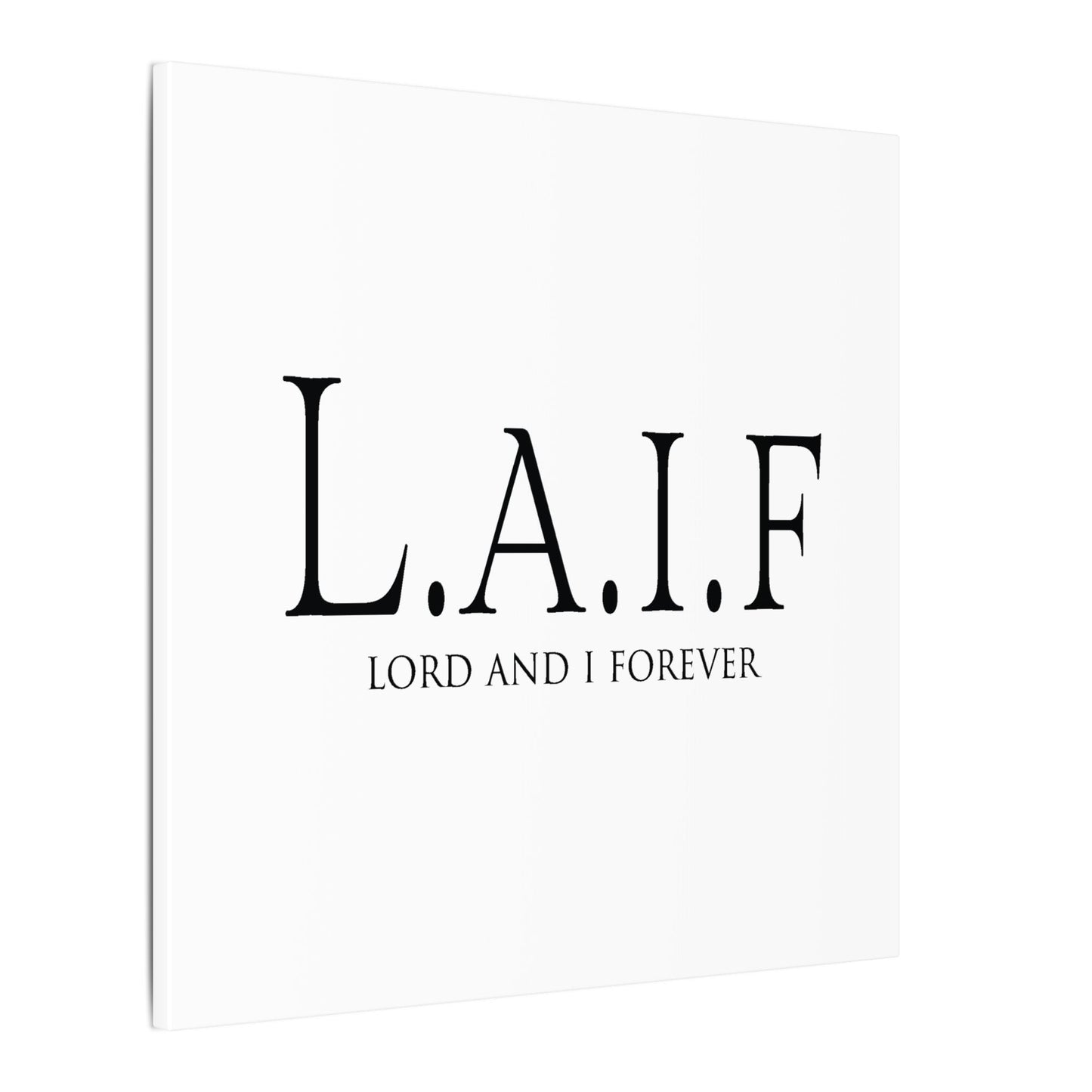 L.A.I.F LORDANDI Matte Canvas, Stretched, 0.75"