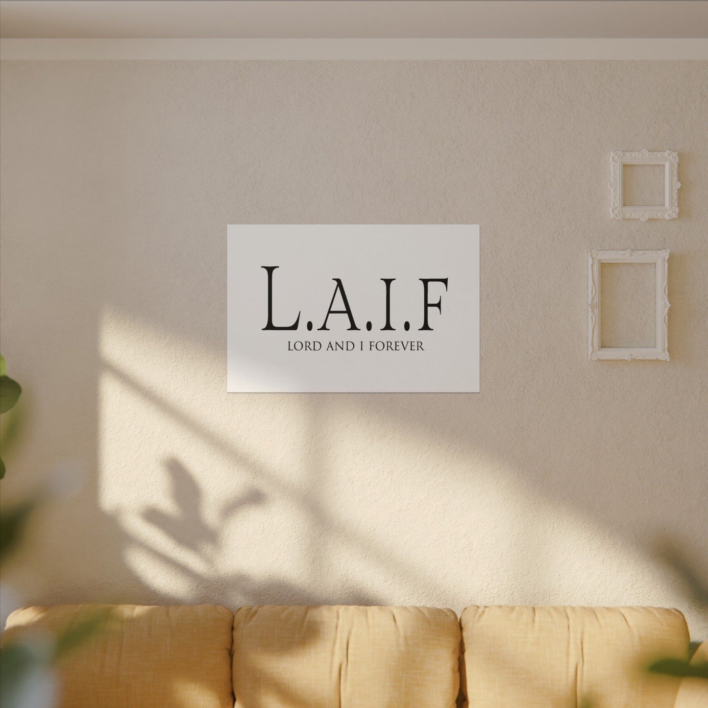 L.A.I.F LORDANDI Matte Canvas, Stretched, 0.75"