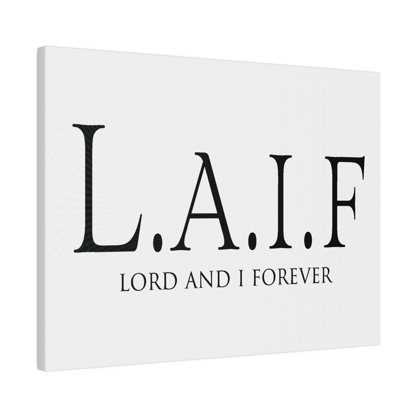 L.A.I.F LORDANDI Matte Canvas, Stretched, 0.75"