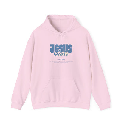 Jesus Saves Hoodie — Faith-Based Christian Graphic Pullover