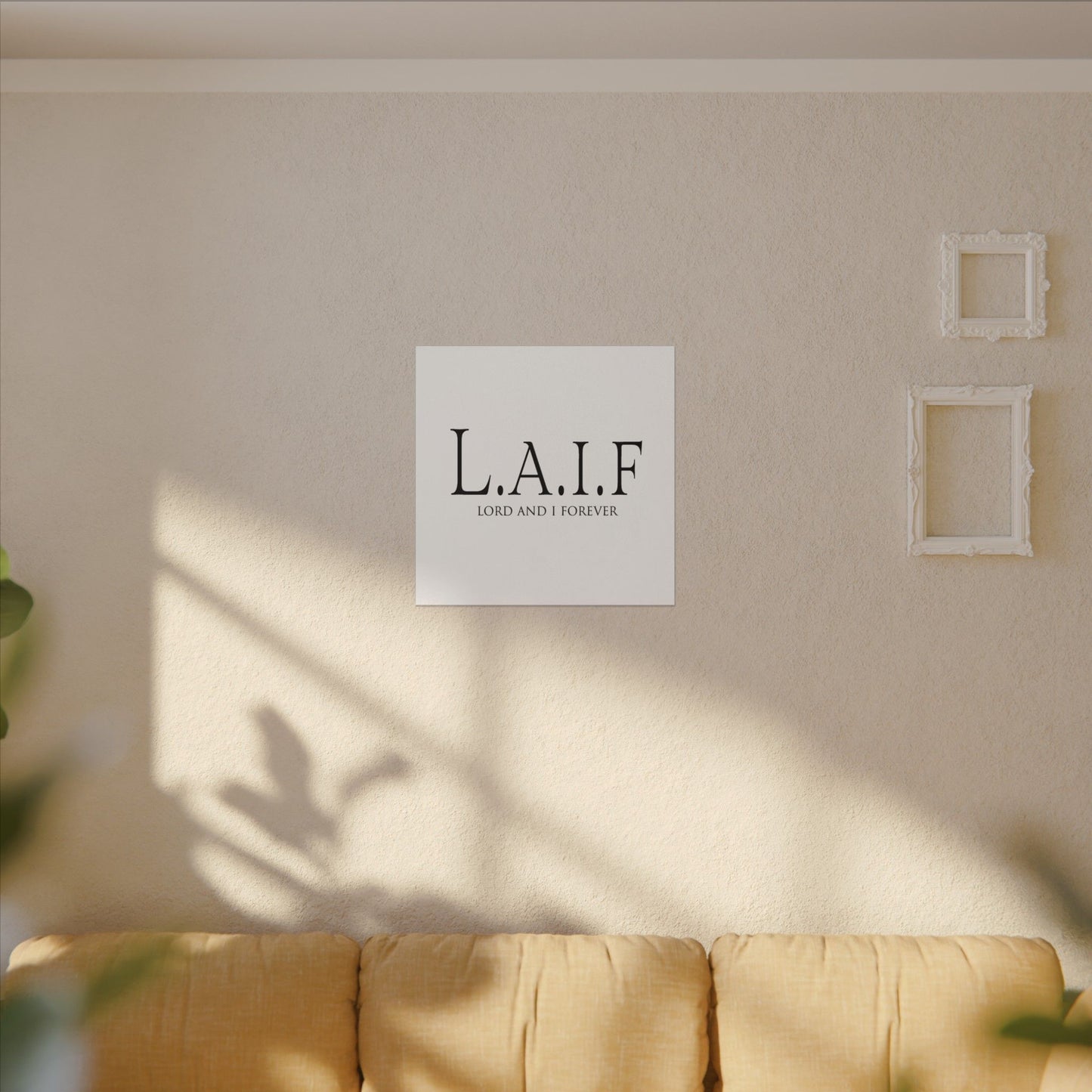 L.A.I.F LORDANDI Matte Canvas, Stretched, 0.75"
