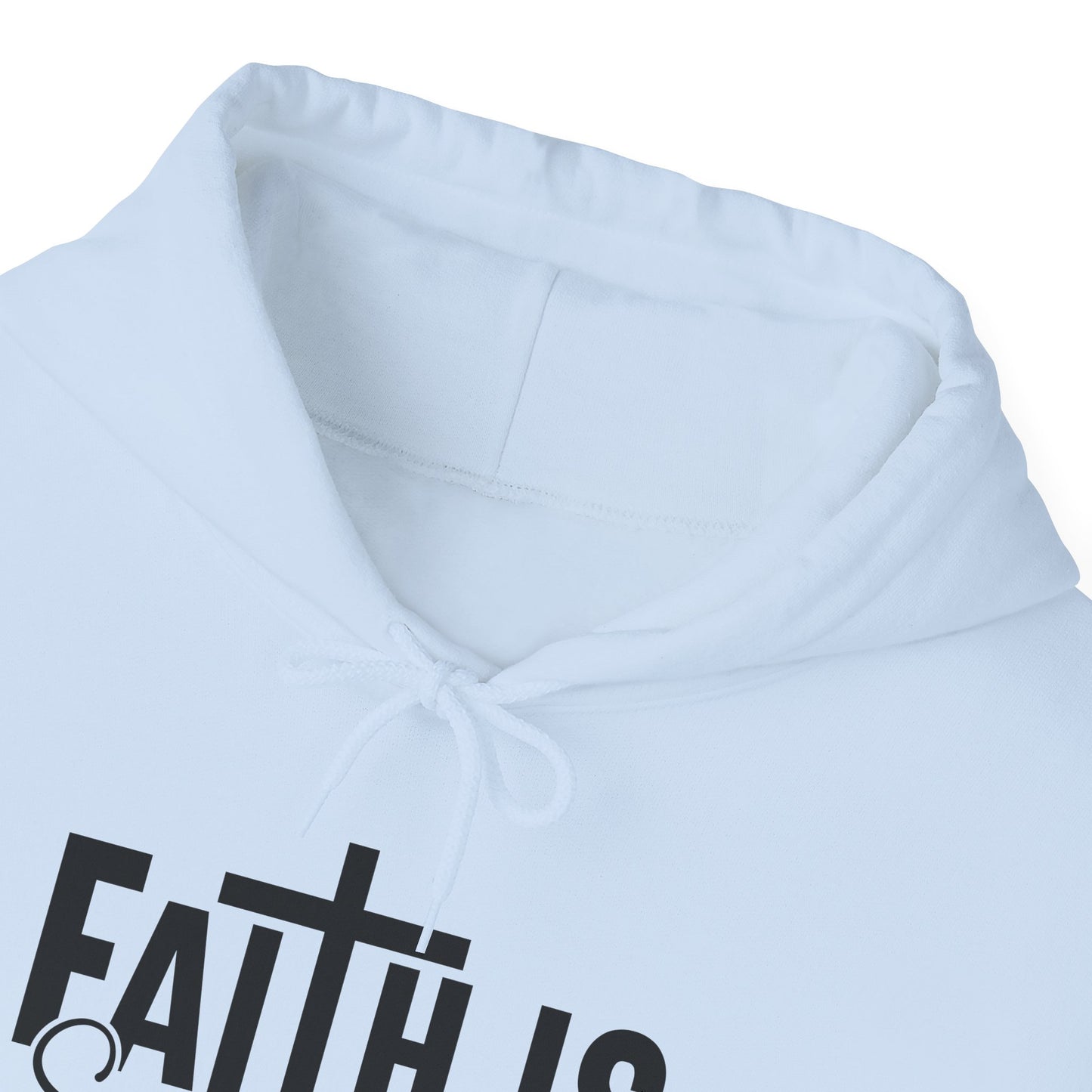 Faith Is Essential Hoodie – Inspirational Christian Pullover