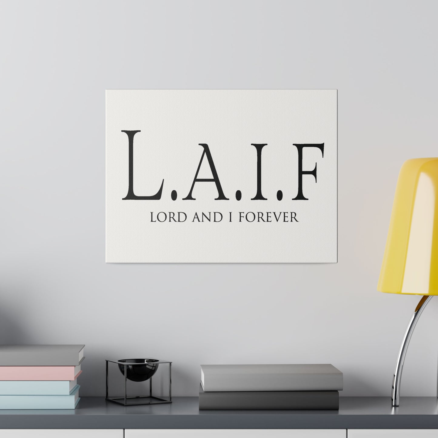 L.A.I.F LORDANDI Matte Canvas, Stretched, 0.75"