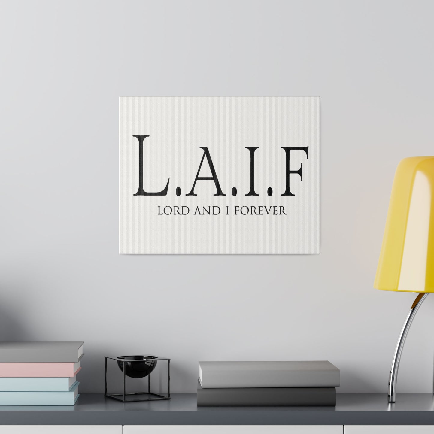 L.A.I.F LORDANDI Matte Canvas, Stretched, 0.75"