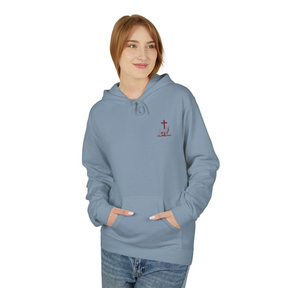 Shepherd & Lamb Hoodie — "He Left the 99 to Come Find Me" Christian Faith Pullover