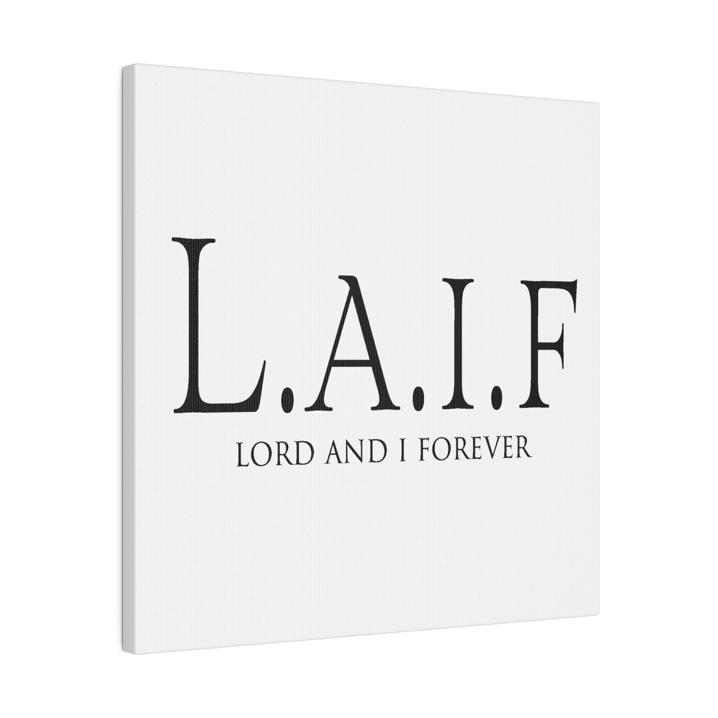 L.A.I.F LORDANDI Matte Canvas, Stretched, 0.75"