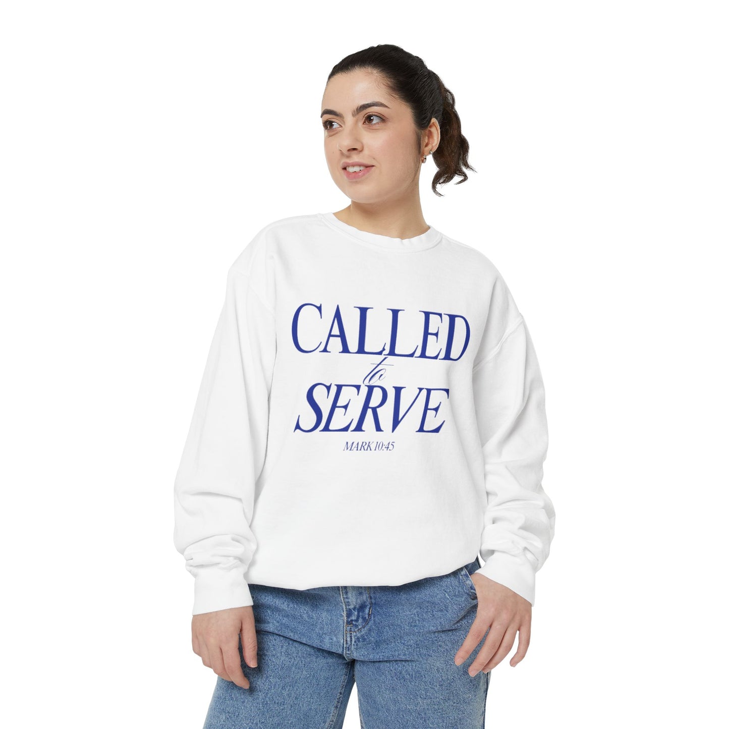 Called to Serve Sweatshirt — Christian Faith Crewneck