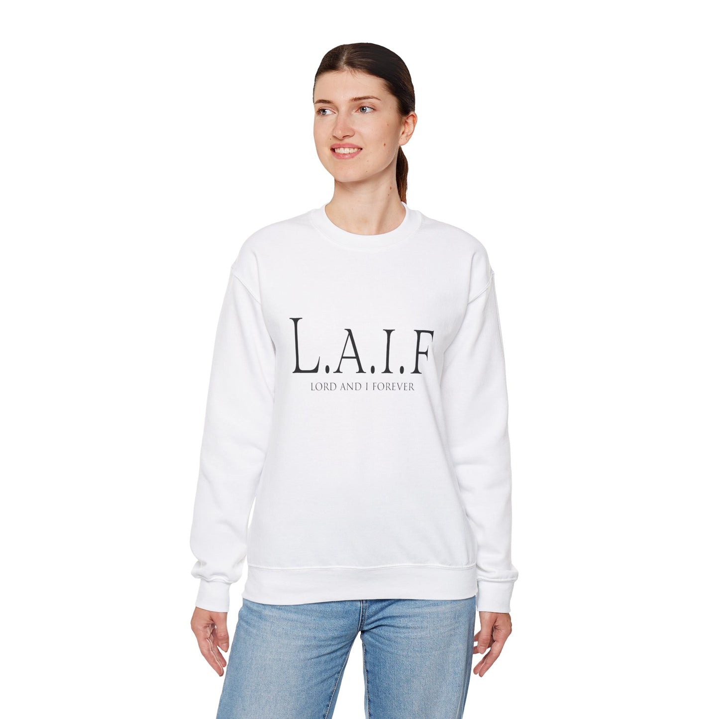 L.A.I.F Unisex Heavy Blend™ Crewneck Sweatshirt