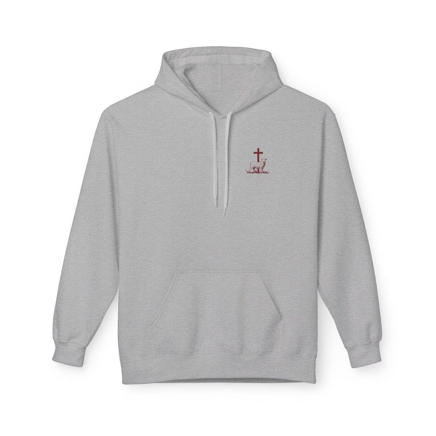 Shepherd & Lamb Hoodie — "He Left the 99 to Come Find Me" Christian Faith Pullover