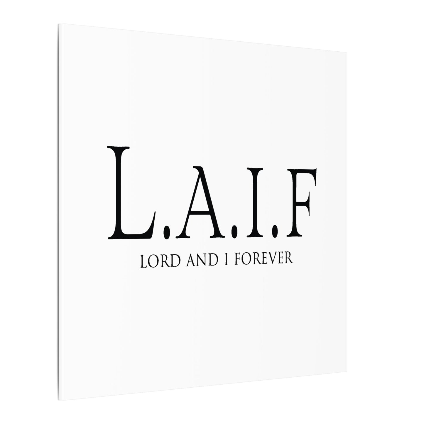 L.A.I.F LORDANDI Matte Canvas, Stretched, 0.75"