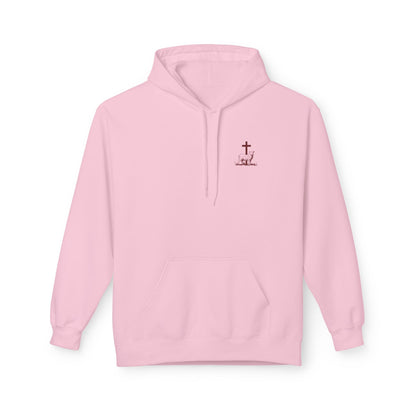 Shepherd & Lamb Hoodie — "He Left the 99 to Come Find Me" Christian Faith Pullover