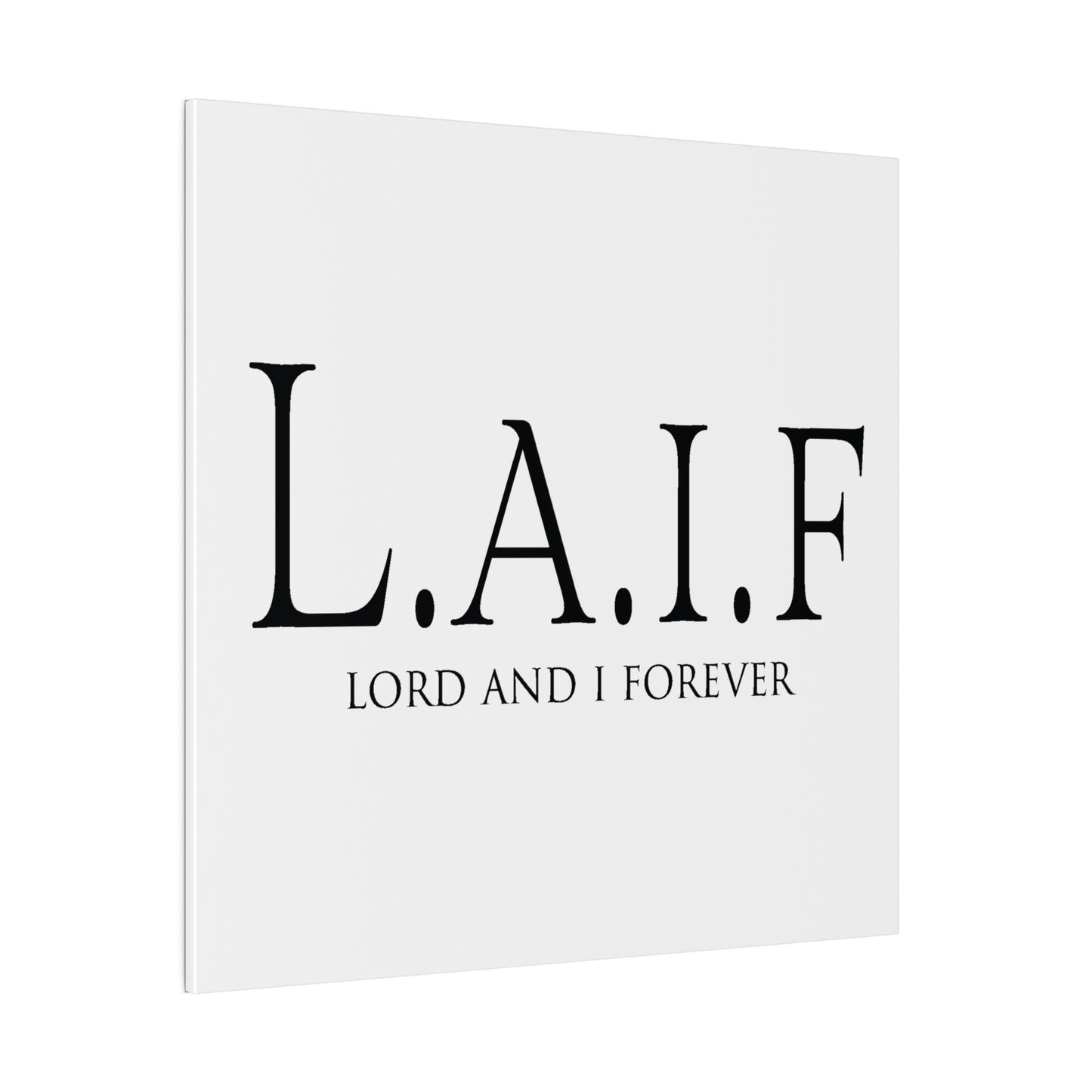 L.A.I.F LORDANDI Matte Canvas, Stretched, 0.75"