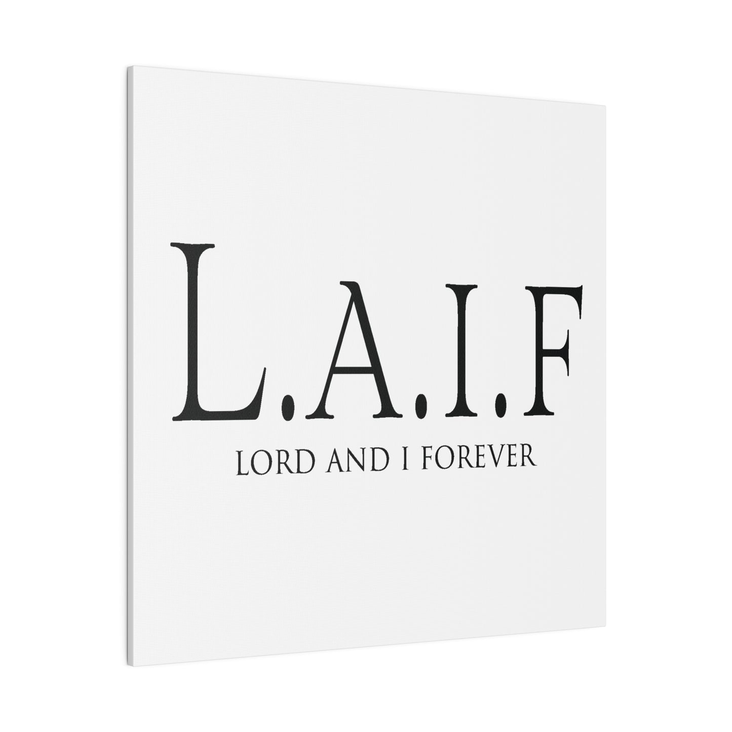 L.A.I.F LORDANDI Matte Canvas, Stretched, 0.75"