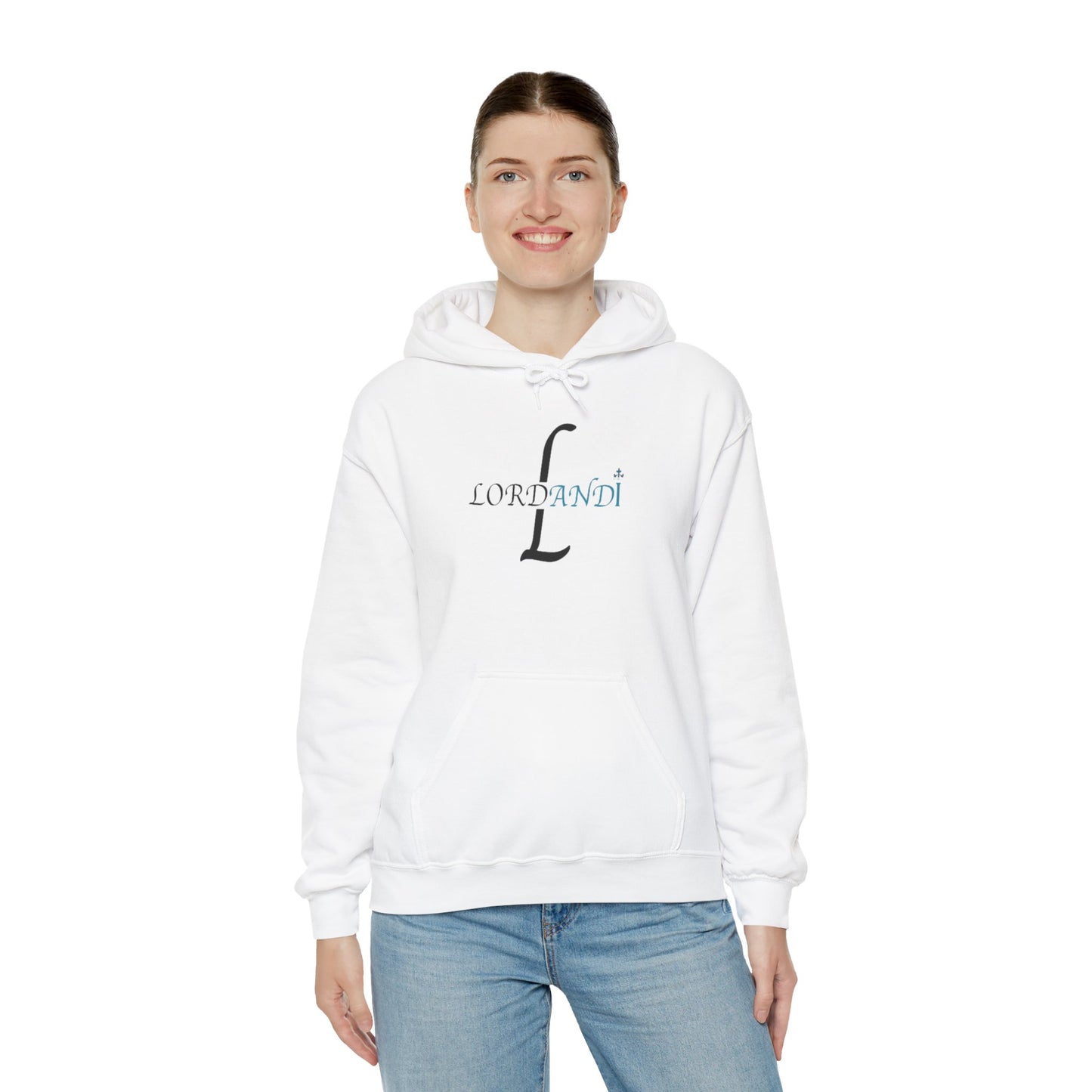 Lordandi Heavy Blend Hooded Sweatshirt - Cozy Winter Wear for Church Events