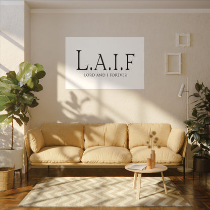 L.A.I.F LORDANDI Matte Canvas, Stretched, 0.75"