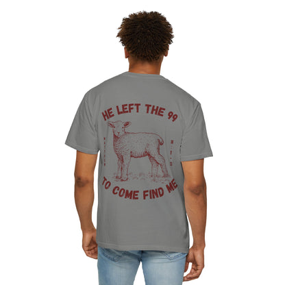 He Left the 99 Men’s T-Shirt