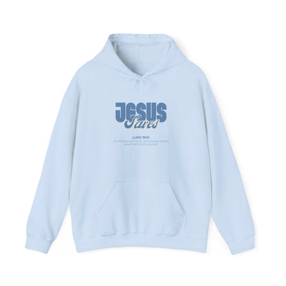 Jesus Saves Hoodie — Faith-Based Christian Graphic Pullover