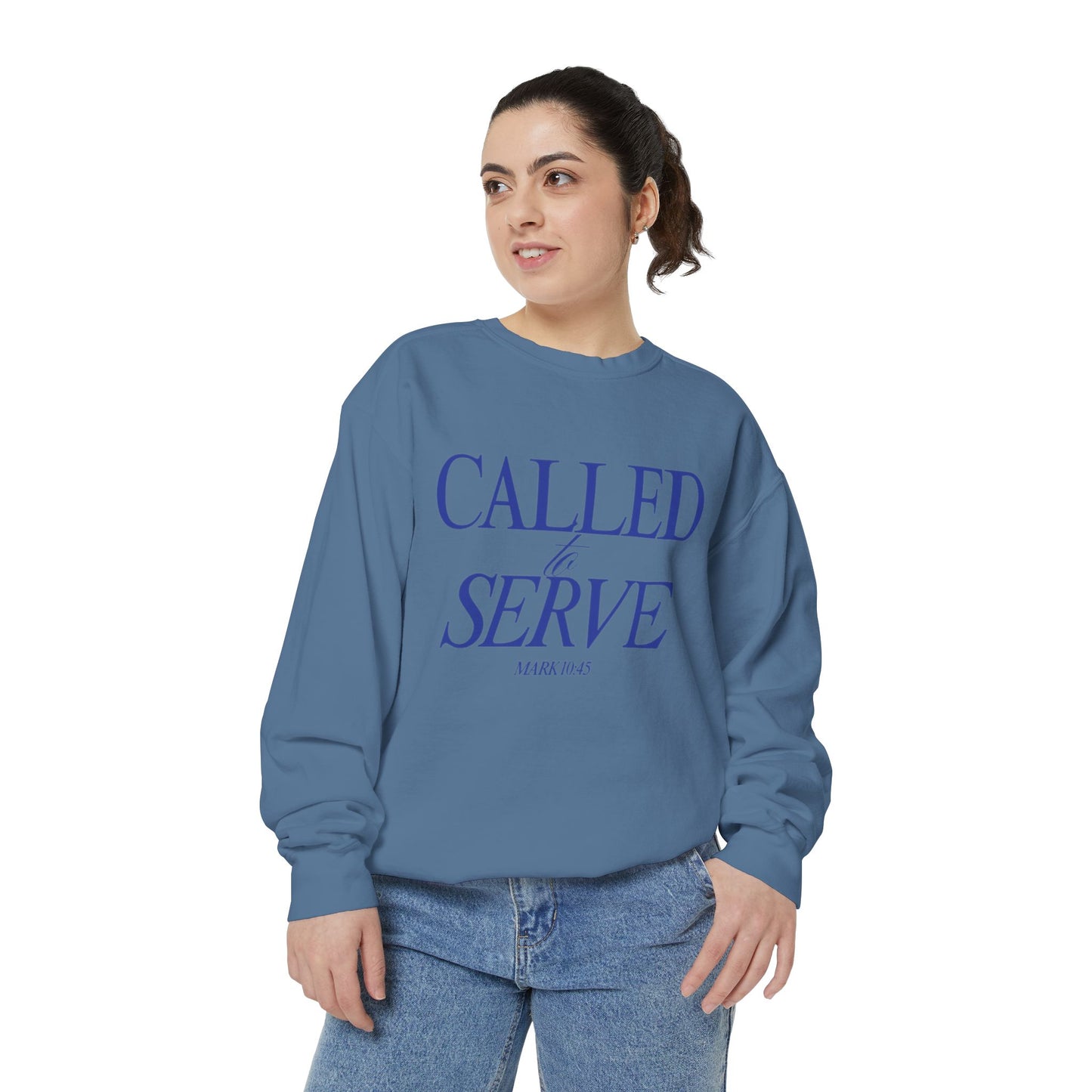 Called to Serve Sweatshirt — Christian Faith Crewneck