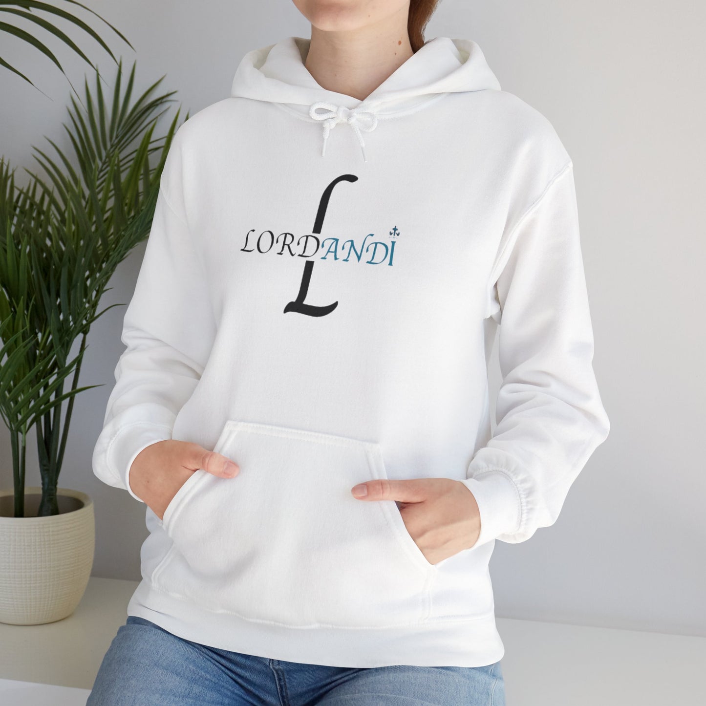 Lordandi Heavy Blend Hooded Sweatshirt - Cozy Winter Wear for Church Events