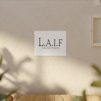 L.A.I.F LORDANDI Matte Canvas, Stretched, 0.75"
