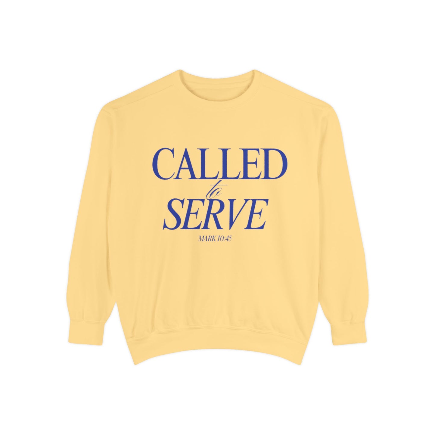 Called to Serve Sweatshirt — Christian Faith Crewneck