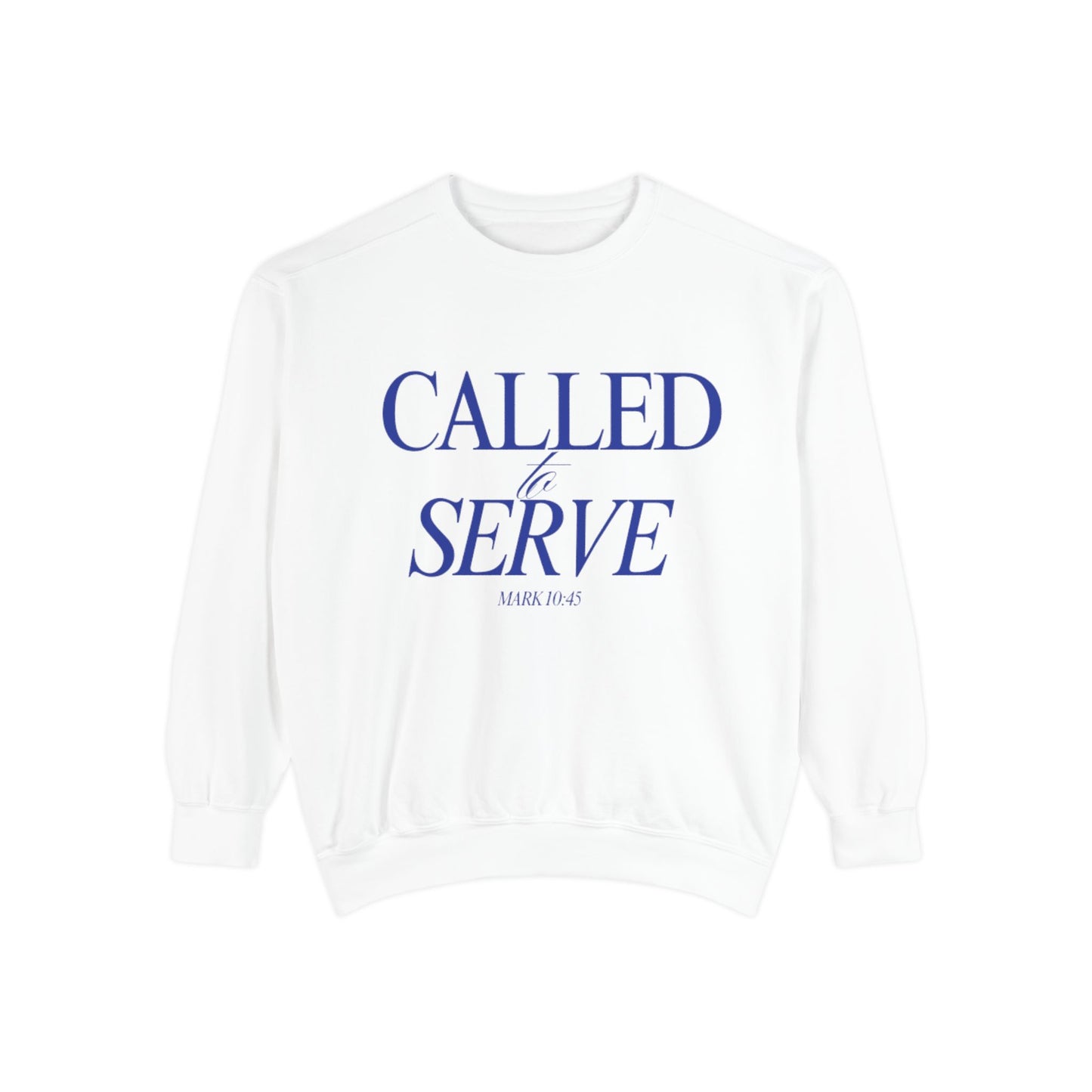 Called to Serve Sweatshirt — Christian Faith Crewneck