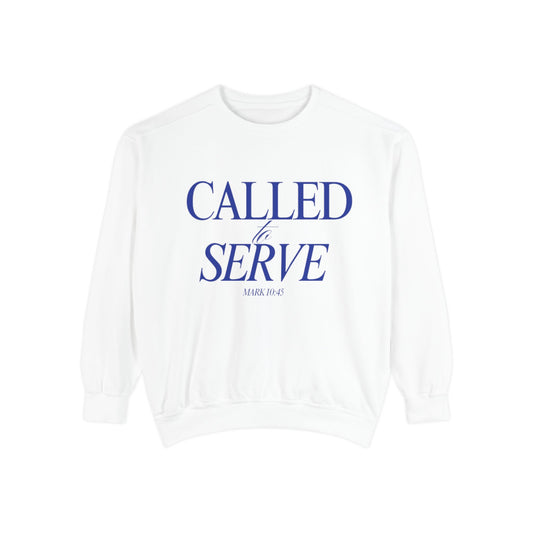 Called to Serve Sweatshirt — Christian Faith Crewneck