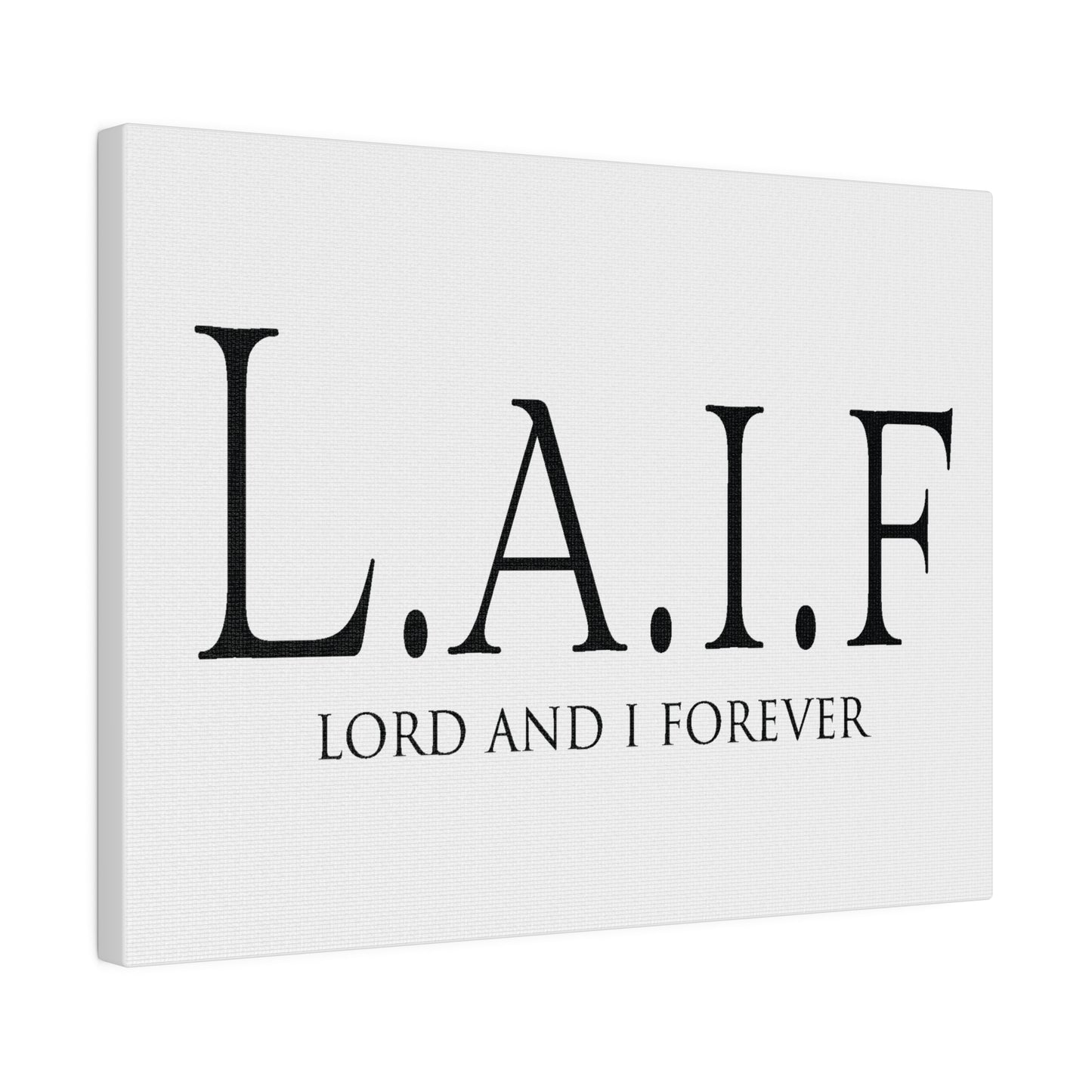 L.A.I.F LORDANDI Matte Canvas, Stretched, 0.75"