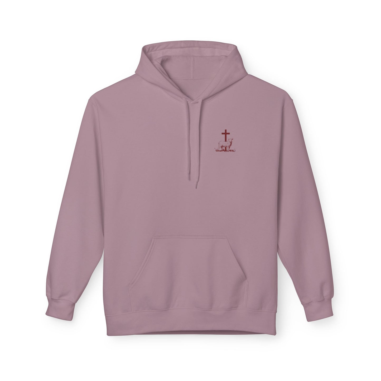 Shepherd & Lamb Hoodie — "He Left the 99 to Come Find Me" Christian Faith Pullover
