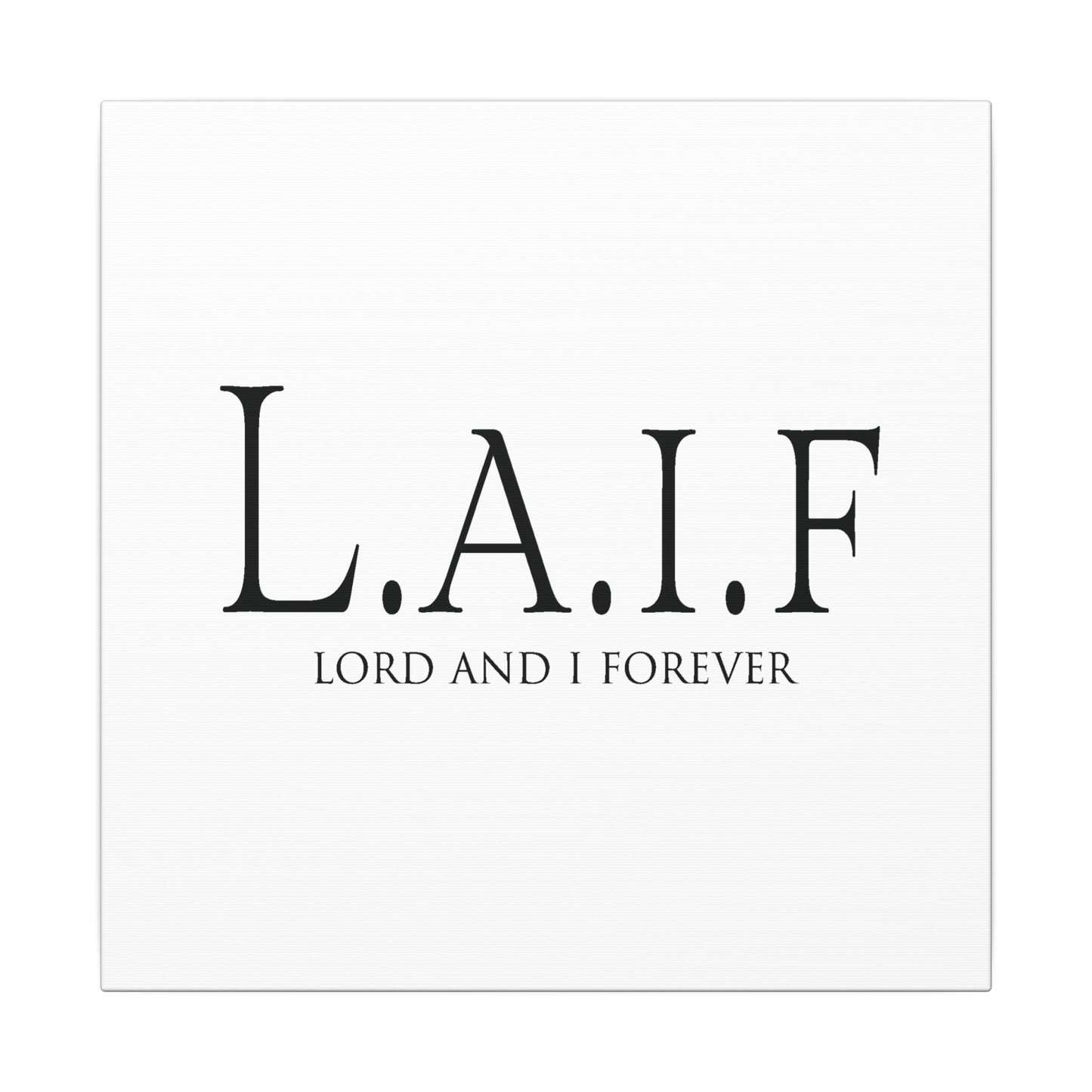 L.A.I.F LORDANDI Matte Canvas, Stretched, 0.75"