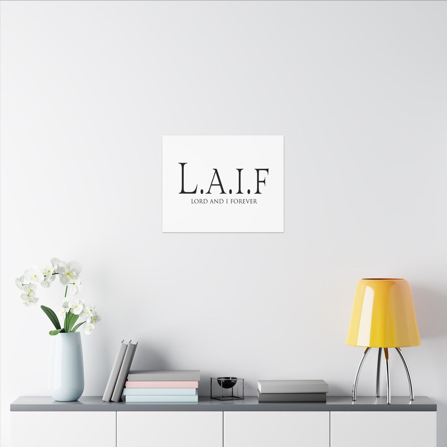 L.A.I.F LORDANDI Matte Canvas, Stretched, 0.75"