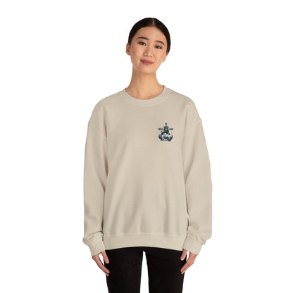 Isaiah 41:10 Crewneck Sweatshirt — Christian Jesus Cross Graphic