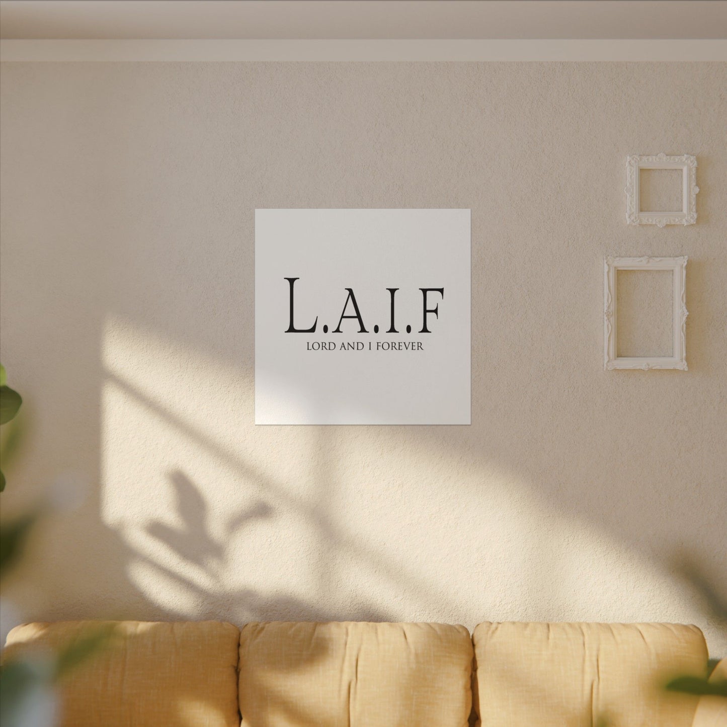 L.A.I.F LORDANDI Matte Canvas, Stretched, 0.75"