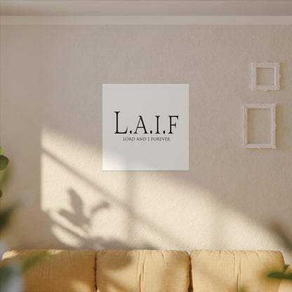 L.A.I.F LORDANDI Matte Canvas, Stretched, 0.75"