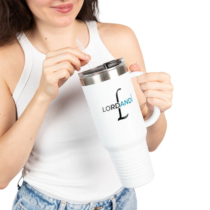 Travel Mug with Straw - Lordandi Insulated