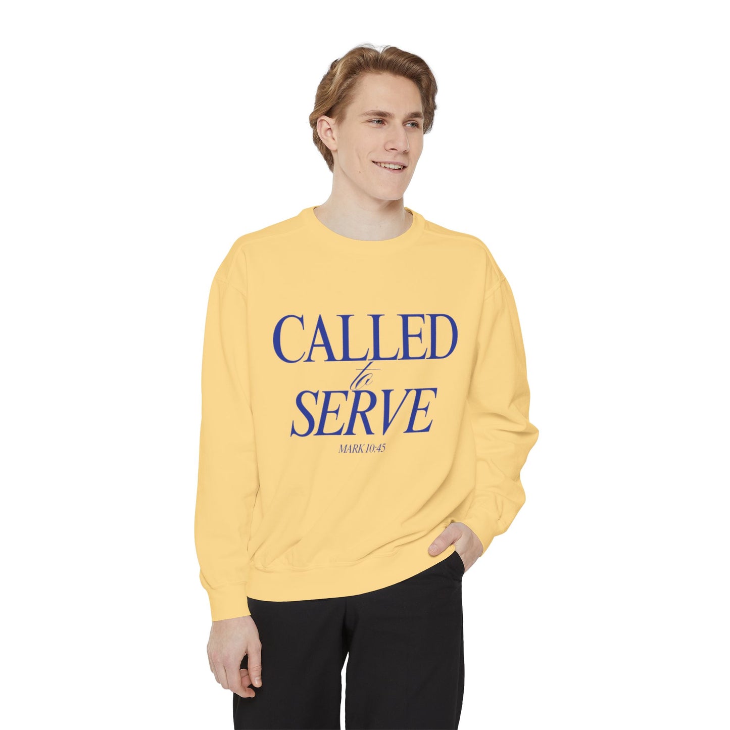 Called to Serve Sweatshirt — Christian Faith Crewneck